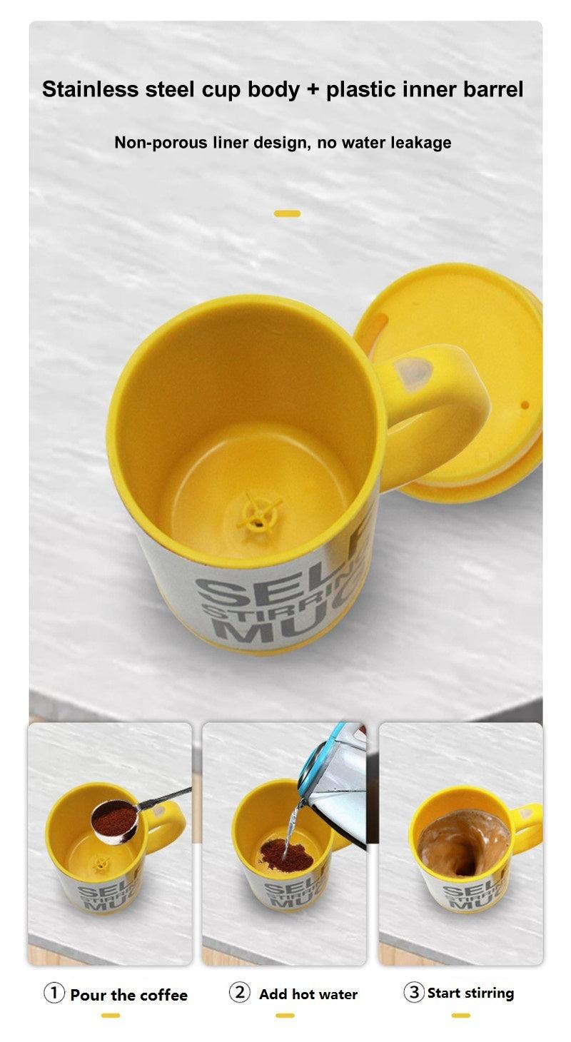 stirring magnetic mug